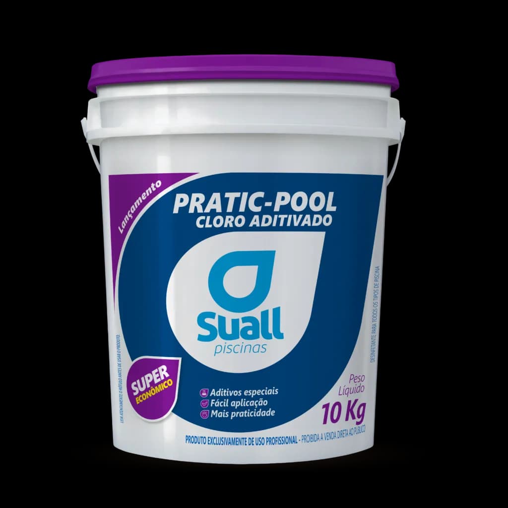 Suall Cloro Pratic Pool 10 KG