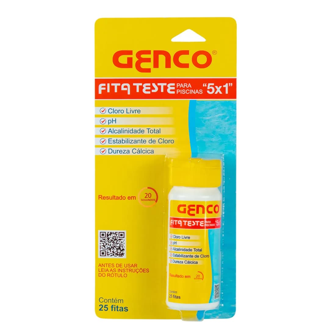 Genco Fita Teste 5 em 1 25 fitas