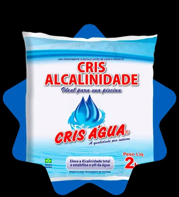 Cris Água Cris Alcalinidade (Elevador de Alcalinidade) 2 KG