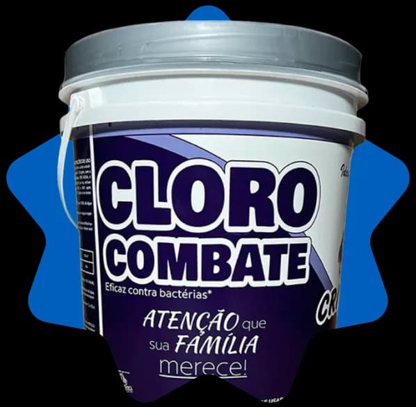 Cris Água Cloro Combate 10 KG