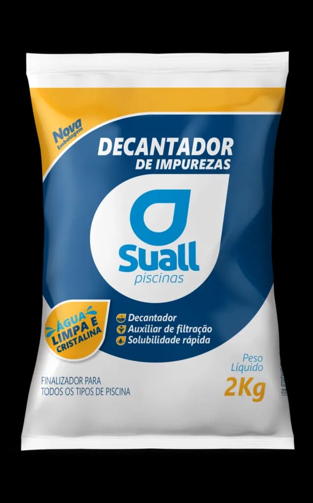 Suall Decantador de Impurezas Sulfato de Alumínio 2 KG