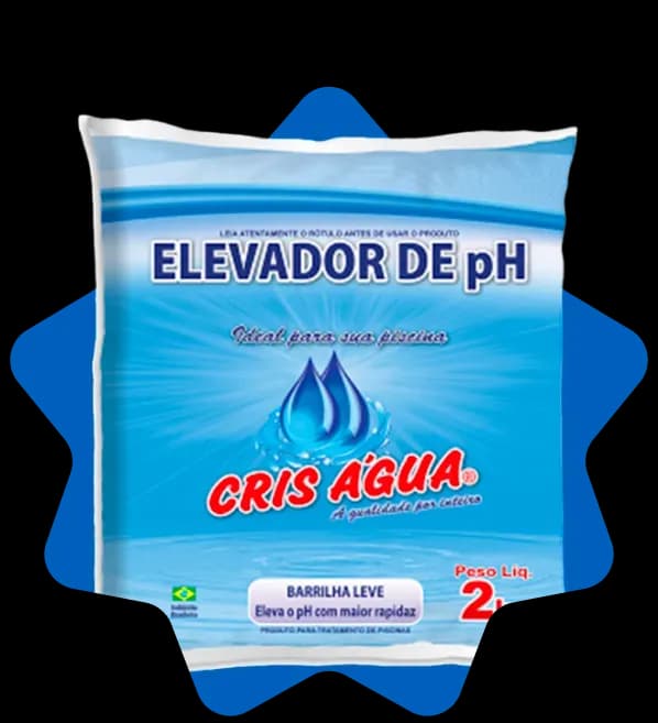 Cris Água Elevador de pH (Barrilha Leve) 2 KG